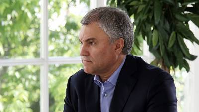 Вячеслав Володин - Коронавирусом заболели 117 из 450 депутатов Госдумы - gazeta.ru