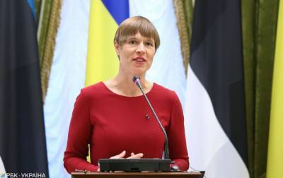 Президент Эстонии ушла на самоизоляцию из-за контакта с заболевшим COVID-19 - rbc.ua - Эстония