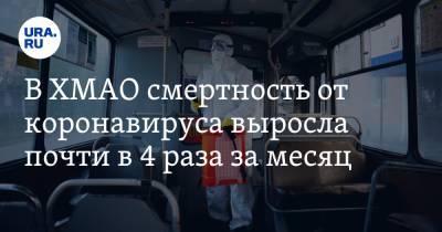В ХМАО смертность от коронавируса выросла почти в 4 раза за месяц - ura.news - округ Югра