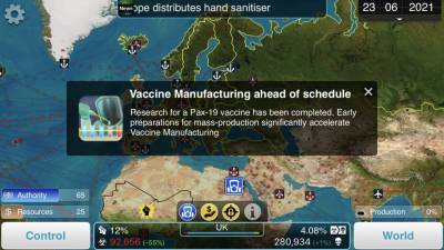 В игре Plague Inc. появился новый режим – борьба с пандемией. Он будет бесплатным «пока COVID-19 не будет взят под контроль» - itc.ua