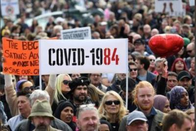 Жители Кипра устроили протесты против ограничений из-за коронавируса - mk.ru - Кипр