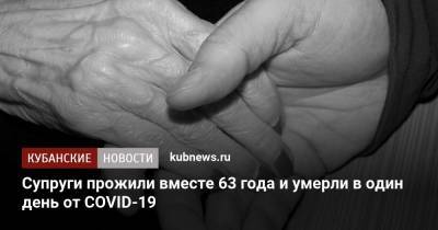 Ольга Молино - Супруги прожили вместе 63 года и умерли в один день от COVID-19 - kubnews.ru