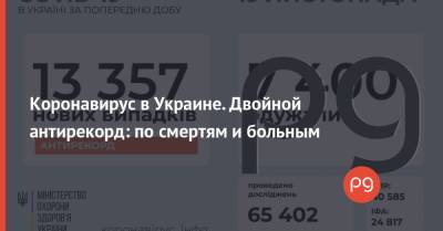 Коронавирус в Украине. Двойной антирекорд: по смертям и больным - thepage.ua - Украина