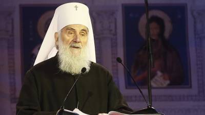 Александр Вучич - патриарх Ириней - Сербский патриарх Ириней умер от коронавируса - mir24.tv - Сербия