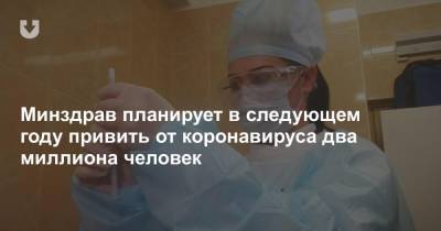 Дмитрий Пиневич - Минздрав планирует в следующем году привить от коронавируса два миллиона человек - news.tut.by - Белоруссия