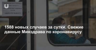 1588 новых случаев за сутки. Свежие данные Минздрава по коронавирусу - news.tut.by - Белоруссия