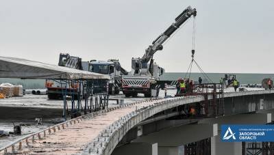 Запорожские мосты готовят к установке ограждения - inform.zp.ua - Украина