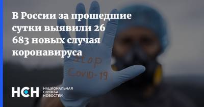 В России за прошедшие сутки выявили 26 683 новых случая коронавируса - nsn.fm - Россия