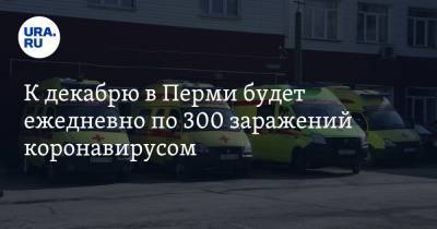 К декабрю в Перми будет ежедневно по 300 заражений коронавирусом. Прогноз URA.RU - ura.news - Пермь - Пермский край