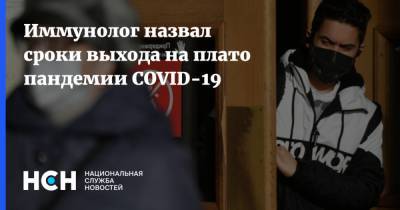 Владимир Болибок - Иммунолог назвал сроки выхода на плато пандемии COVID-19 - nsn.fm - Россия - Москва