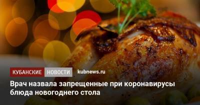 Елена Соломатина - Врач назвала запрещенные при коронавирусы блюда новогоднего стола - kubnews.ru