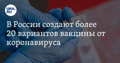 Анна Попова - В России создают более 20 вариантов вакцины от коронавируса - ura.news - Россия