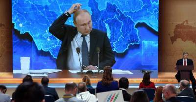 Владимир Путин - Коронавирус, Нагорный Карабах и инцидент с Навальным. Путин дал традиционную большую пресс-конференцию - rus.delfi.lv - Латвия