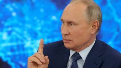 Владимир Путин - ТОП-10: самые яркие цитаты Путина с пресс-конференции 2020 года — видео - 5-tv.ru - Россия