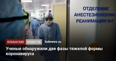 Ученые обнаружили две фазы тяжелой формы коронавируса - kubnews.ru