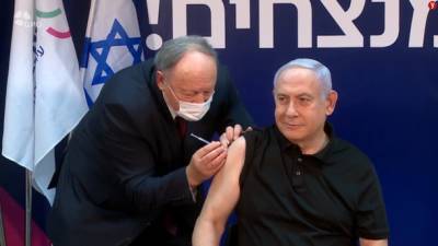 Нетаниягу сделал прививку от коронавируса в прямом эфире - nashe.orbita.co.il - Израиль