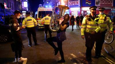 В Лондоне на акции протеста задержали 29 человек - russian.rt.com - Лондон