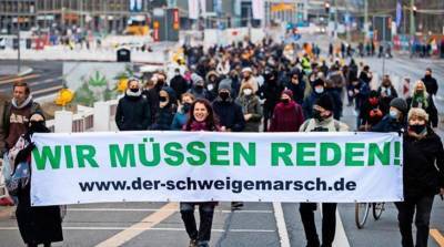 В Германии прошли акции протеста против коронавирусных ограничений - belta.by - Германия - Берлин