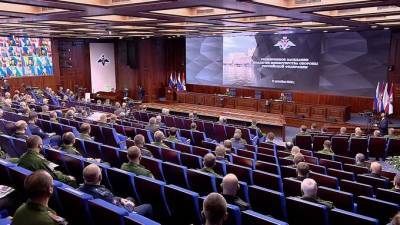В.Путин - Расширенное заседание коллегии Министерства обороны - kremlin.ru