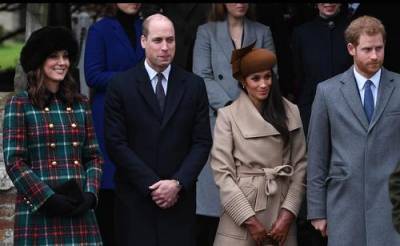 принц Гарри - принц Уильям - Кейт - Принц Уильям и герцогиня Кэтрин обменялись рождественскими подарками с принцем Гарри и Меган Маркл - argumenti.ru - Сша - Англия