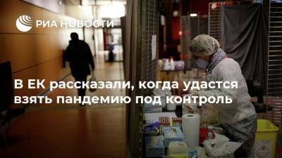 Мария Князева - В ЕК рассказали, когда удастся взять пандемию под контроль - ria.ru - Брюссель