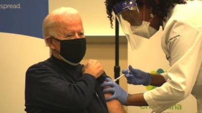 Джилл Байден - Байден в прямом эфире вакцинировался против COVID-19: видео - bykvu.com - Украина - штат Делавэр
