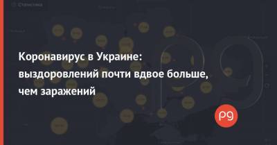 Коронавирус в Украине: выздоровлений почти вдвое больше, чем заражений - thepage.ua - Украина