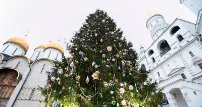 Главную новогоднюю елку украсили на Соборной площади - m24.ru - Москва - Фоминск