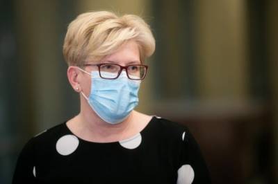 Ингрида Шимоните - Премьер Литвы рассказала о сроках поступления вакцины от коронавируса - obzor.lt - Литва