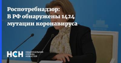 Анна Попова - Роспотребнадзор: В РФ обнаружены 1424 мутации коронавируса - nsn.fm - Россия