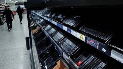 В Великобритании паника – в супермаркетах смели продукты: фото - 24tv.ua - Франция - Украина - Англия