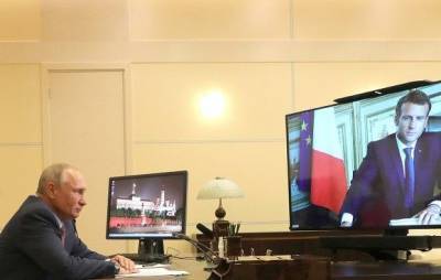 Владимир Путин - Эммануэль Макрон - Путин и Макрон обсудили ситуацию вокруг Нагорного Карабаха - rosbalt.ru - Россия - Франция - Азербайджан - Армения