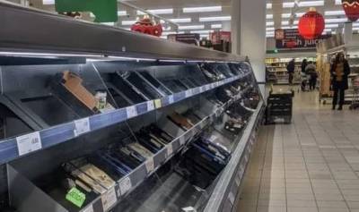 Неистовая паника: британцы опустошили продуктовые магазины из-за нового штамма COVID-19 - bykvu.com - Франция - Украина - Англия