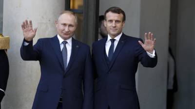 Владимир Путин - Путин и Макрон обсудили Карабах, Украину, СВПД и борьбу с COVID-19 - mir24.tv - Россия - Франция - Украина