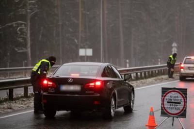 Полиция возобновит контроль на дорогах, Кабмин скорректирует ограничения передвижения - obzor.lt - Литва