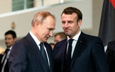 Владимир Путин - Дмитрий Песков - Путин и Макрон провели телефонный разговор: говорили о нормандском формате - 24tv.ua - Париж