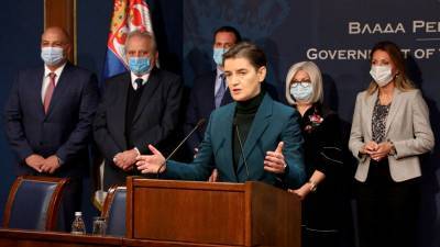 Ан Брнабич - Предраг Кон - Премьер-министр Сербии сделала прививку от коронавируса - newdaynews.ru - Сербия - Белград