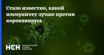 Александр Бутенко - Стало известно, какой иммунитет лучше против коронавируса - nsn.fm