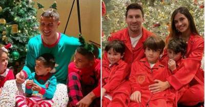 Дэвид Бекхэм - В пижамах с семьей: как звезды футбола Месси, Роналду, Левандовски и другие отметили Рождество 25 декабря - tsn.ua