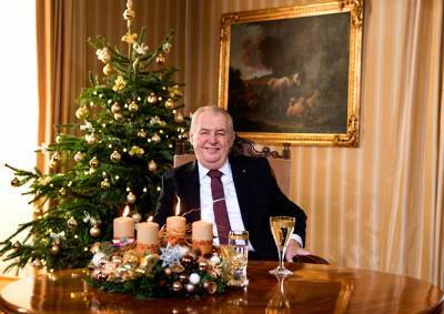 Президент Чехии поздравил жителей с Рождеством и призвал вакцинироваться от COVID-19 - vinegret.cz - Чехия