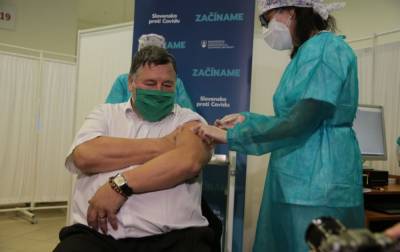 Зузана Чапутова - Владимир Крчмери - Словакия третьей в Евросоюзе начала вакцинацию от коронавируса - rbc.ua - Евросоюз - Словакия