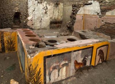 В Помпеях нашли уникальный киоск с остатками пищи - unn.com.ua - Киев - Римская Империя