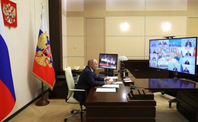 Владимир Путин - Дмитрий Песков - Песков рассказал о работе Путина во время пандемии COVID-19 - m24.ru - Россия
