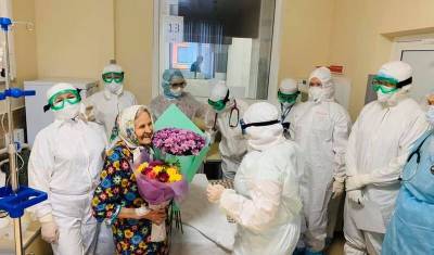 Соцсети бурно отреагировали на новость о выздоровлении 101-летней бабушки от вируса - newizv.ru