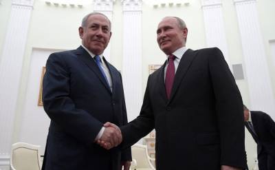 Владимир Путин - Биньямин Нетаньяху - Путин обсудил Сирию с премьер-министром Израиля - riafan.ru - Россия - Москва - Сирия - Израиль