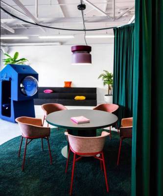 Яркий офис-трансформер в Берлине - skuke.net - Сша - Германия - Берлин