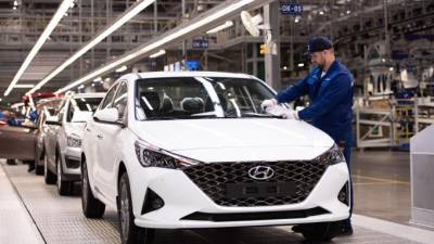 Петербургский завод Hyundai выпустил почти 220 тысяч автомобилей в 2020 году - piter.tv - Санкт-Петербург