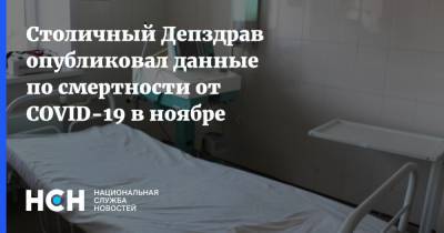 Столичный Депздрав опубликовал данные по смертности от COVID-19 в ноябре - nsn.fm - Москва