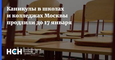 Сергей Собянин - Каникулы в школах и колледжах Москвы продлили до 17 января - nsn.fm - Москва