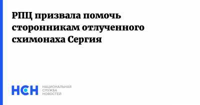 Вахтанг Кипшидзе - РПЦ призвала помочь сторонникам отлученного схимонаха Сергия - nsn.fm